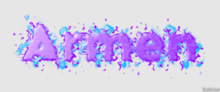 Armen Эффект текста