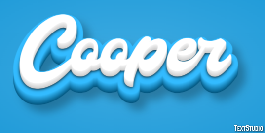 Cooper Text Effect