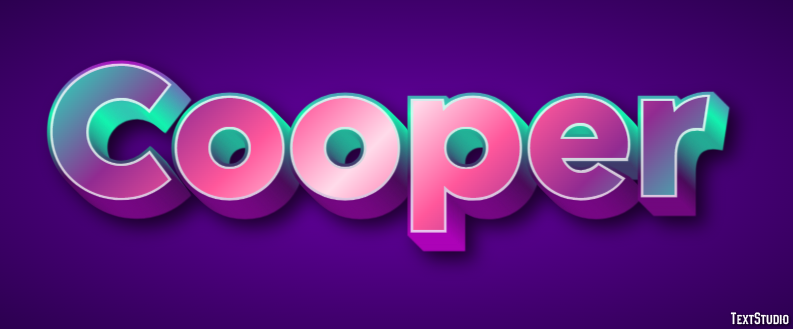 Cooper Text Effect