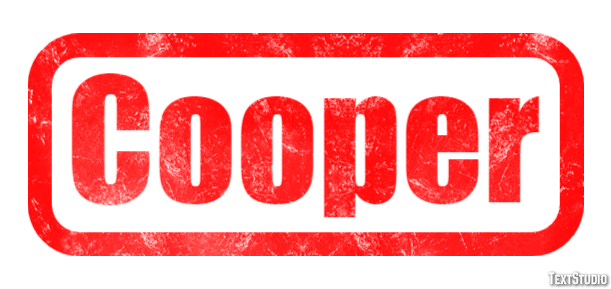 Cooper Text Effect