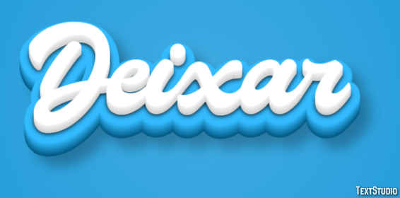 Deixar テキスト効果