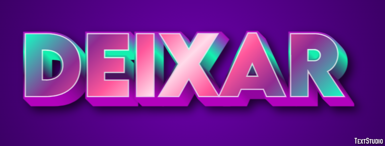 Deixar テキスト効果
