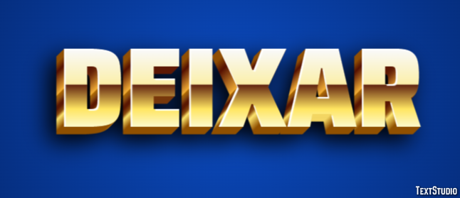 Deixar テキスト効果