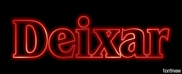 Deixar テキスト効果