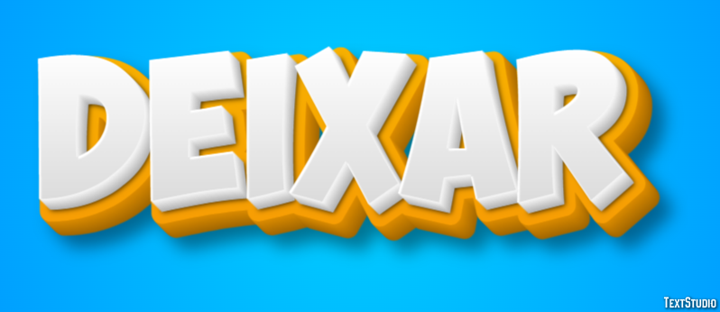 Deixar テキスト効果