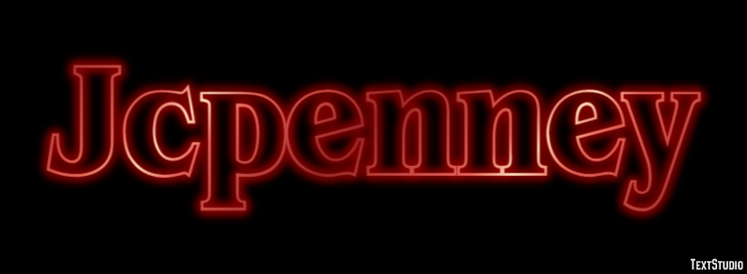 Jcpenney Effetto testo