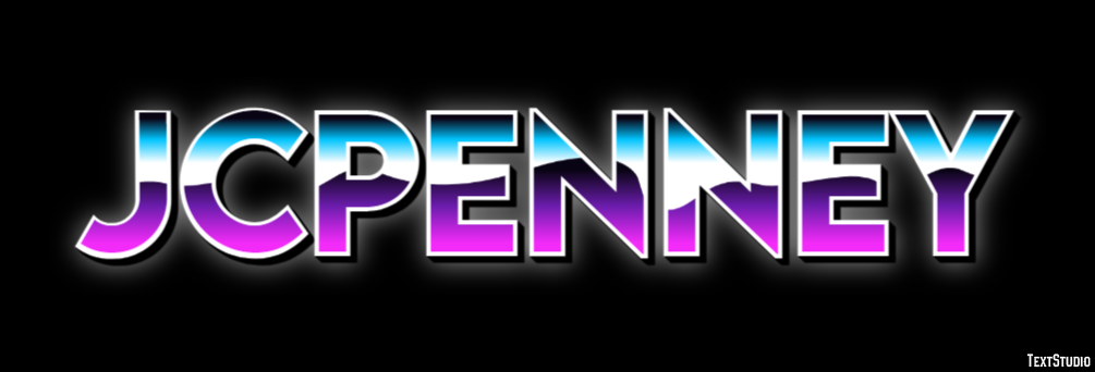Jcpenney Effetto testo