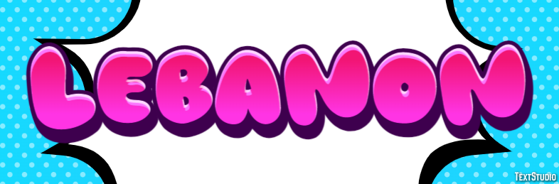 Lebanon Text Effect