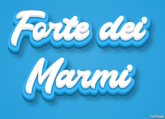 Forte dei Marmi Effetto testo