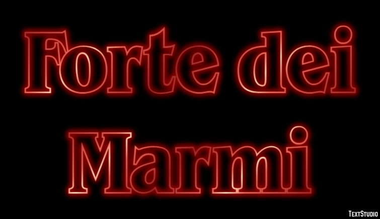 Forte dei Marmi Effetto testo