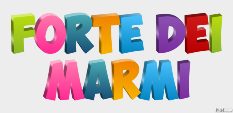Forte dei Marmi Effetto testo