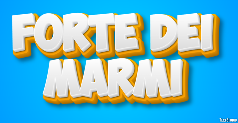 Forte dei Marmi Effetto testo