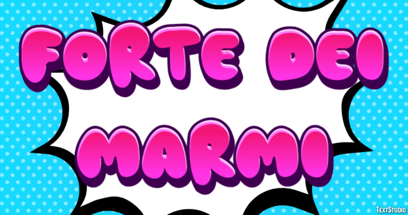 Forte dei Marmi Effetto testo