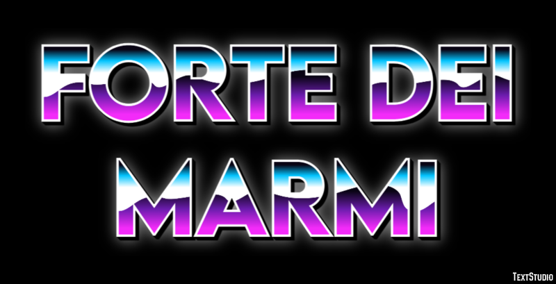 Forte dei Marmi Effetto testo
