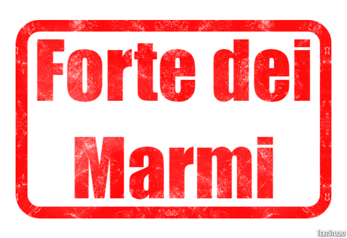 Forte dei Marmi Effetto testo