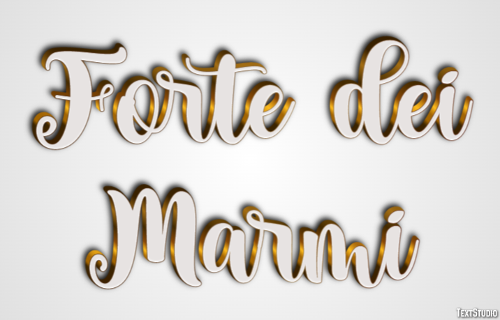 Forte dei Marmi Effetto testo
