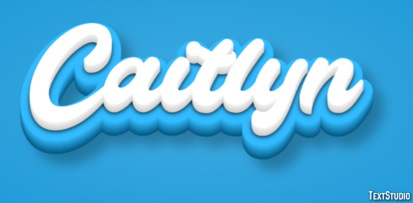 Caitlyn Texteffekt