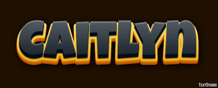 Caitlyn Efeito de texto