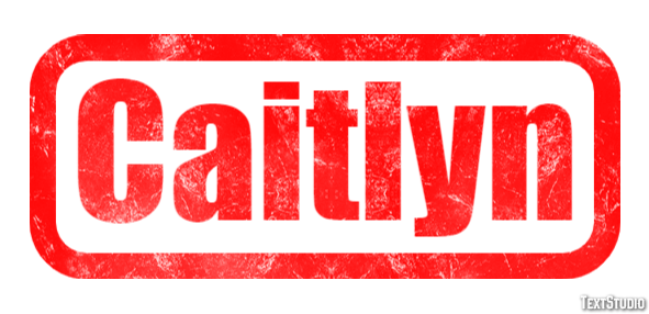 Caitlyn Text effect