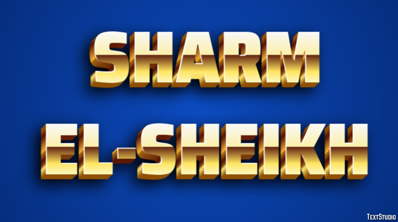 Sharm el-Sheikh Efekt tekstowy