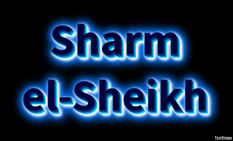 Sharm el-Sheikh Efekt tekstowy