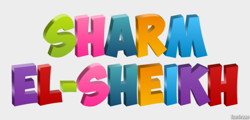 Sharm el-Sheikh Efekt tekstowy