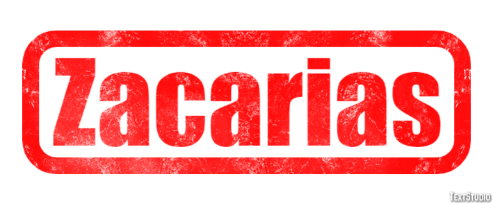 Zacarias Texteffekt