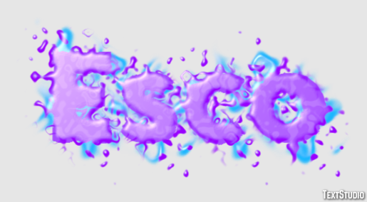 Esco Text effect