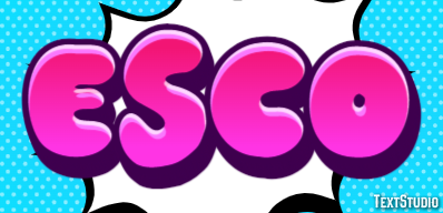 Esco Text Effect