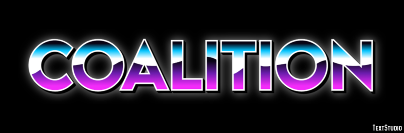 Coalition Text Effect