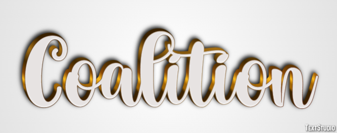 Coalition Text Effect