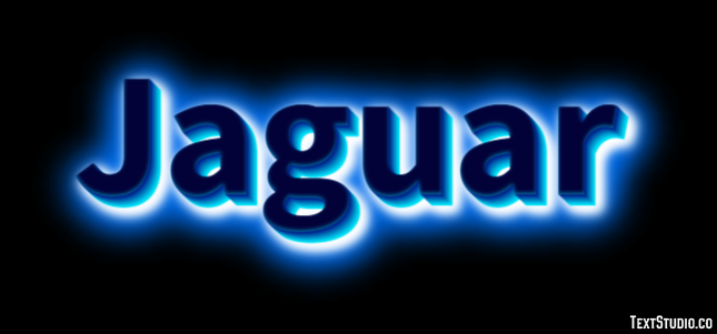 Jaguar Effetto testo