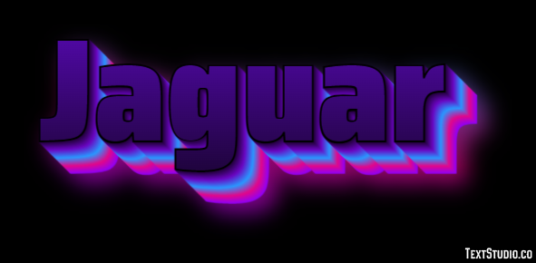 Jaguar Texteffekt