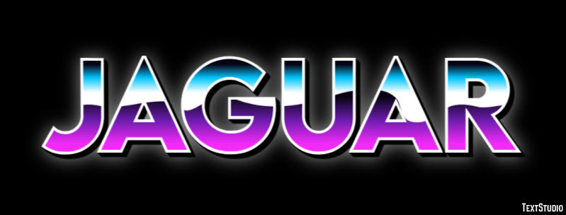 Jaguar Text Effect
