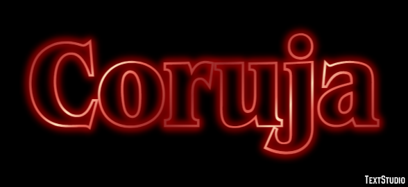 Coruja Efeito de texto