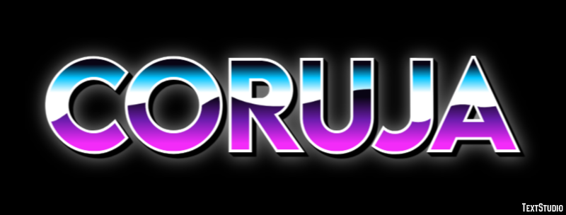 Coruja Tekst effect