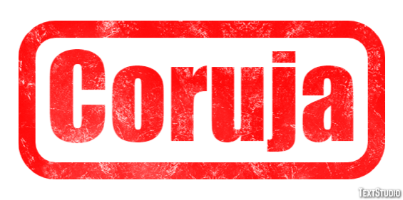 Coruja Tekst effect