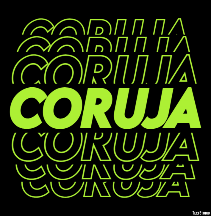 Coruja Tekst effect