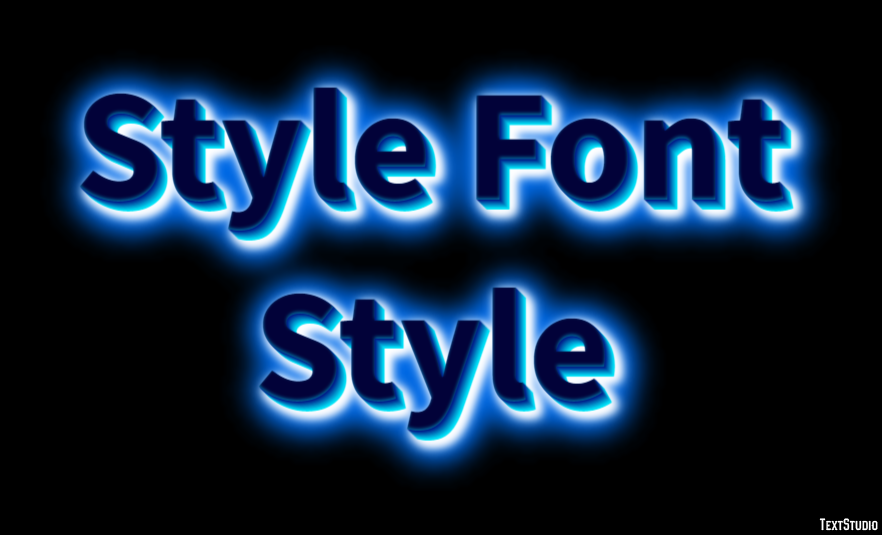Style Font Style Text Effect