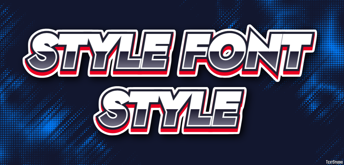 Style Font Style Text Effect