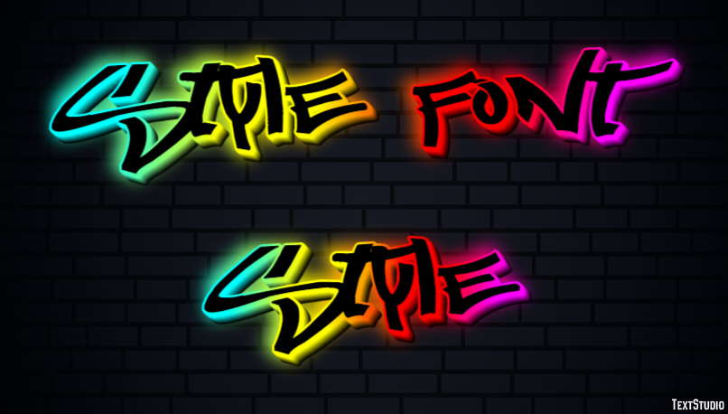 Style Font Style Text Effect