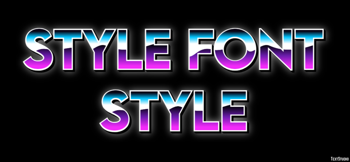 Style Font Style Text Effect