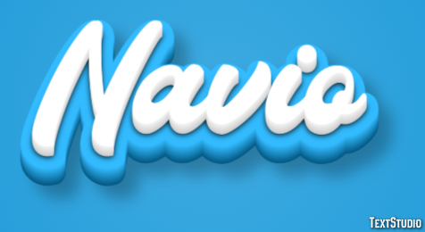 Navio Efeito de texto