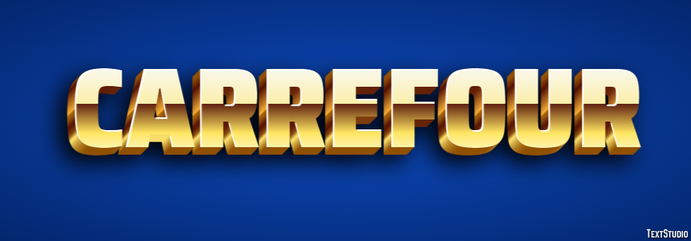 Carrefour Text Effect