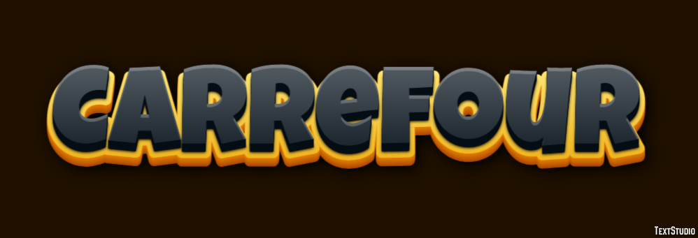 Carrefour Text Effect