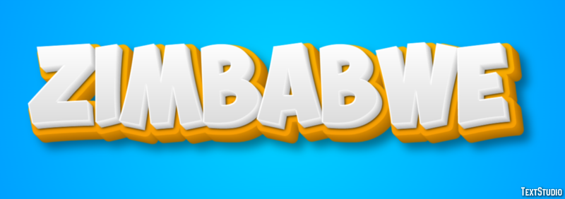 Zimbabwe Effet de texte