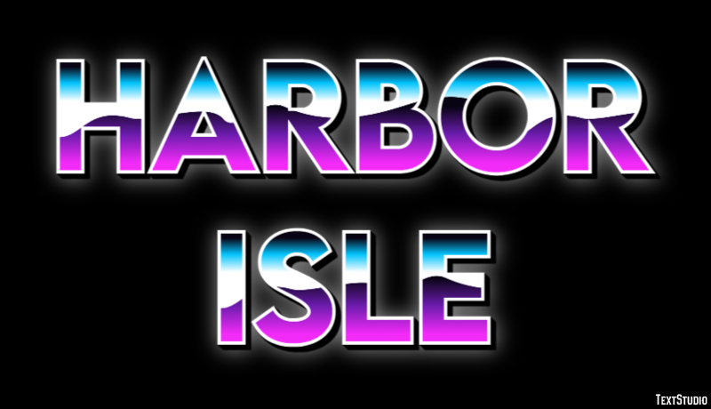 Harbor Isle Efekt tekstowy