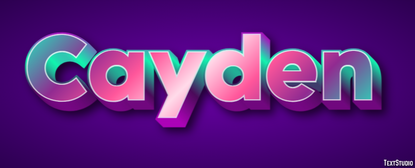 Cayden Text Effect