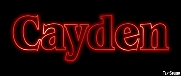 Cayden Text Effect