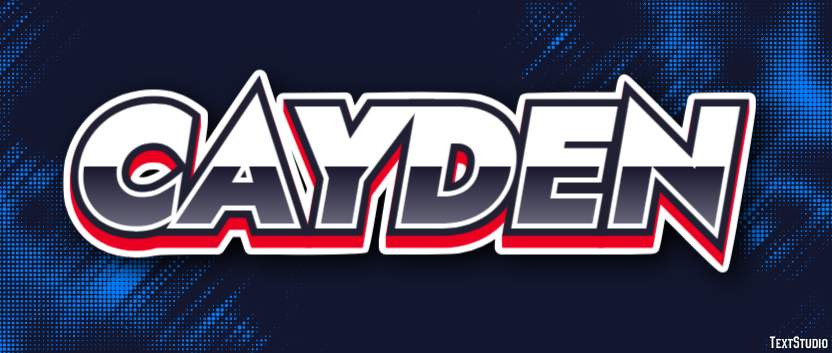 Cayden Tekst Effect